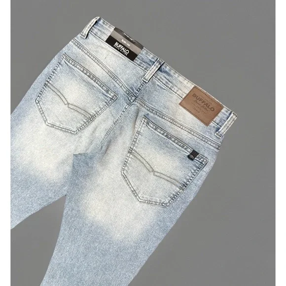 NWT Buffalo David Bitton Slim Ash Stretch Denim Jeans Men's 30x30 - Picture 5 of 8